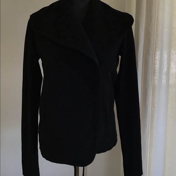 WSL2886 JAMES PERSE Soft Drape Knit Twill Moto Jacket - Picture 4 of 8